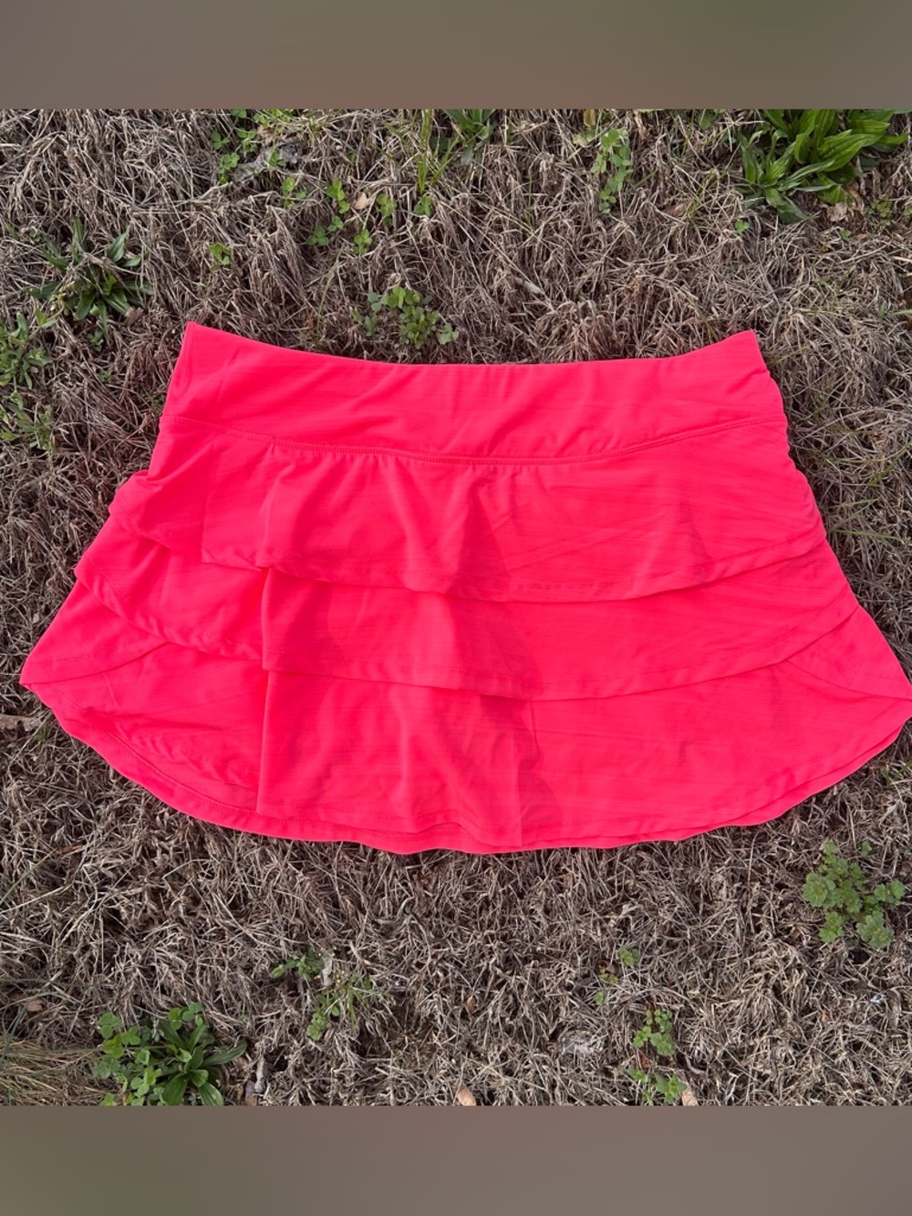 Calvin Klein Performance Stretch Skirt Skort XL Hot Pink Tennis Pickle Ball NWT